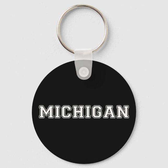 Michigan Schlüsselanhänger (Vorderseite)