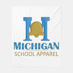 Michigan School Apparel Fleecedecke