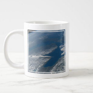 Michigan See, Huron See und Staat von Michigan. Jumbo-Tasse