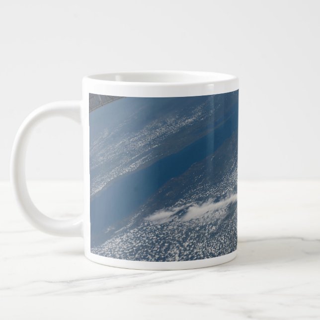 Michigan See, Huron See und Staat von Michigan. Jumbo-Tasse (Links)