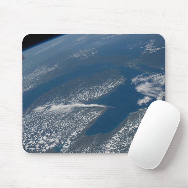 Michigan See, Huron See und Staat von Michigan. Mousepad (Mit Mouse)
