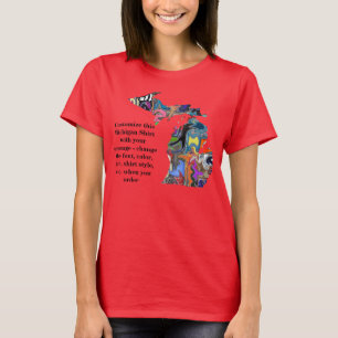 Michigan-Shirt - Gewohnheit mit Wahl oder anderer T-Shirt