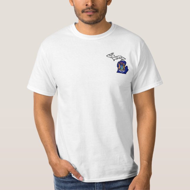 Michigan-Shirt T-Shirt (Vorderseite)