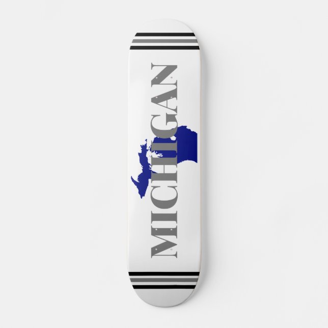 Michigan Skateboard (Vorderseite)