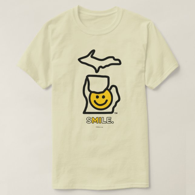 Michigan - sMIle T-Shirt (Design vorne)
