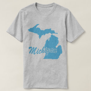 Michigan-Staat-Form-T-Shirt T-Shirt