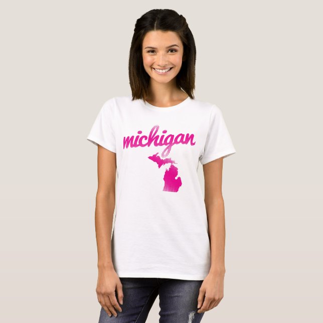 Michigan-Staat im Rosa T-Shirt (Vorne ganz)