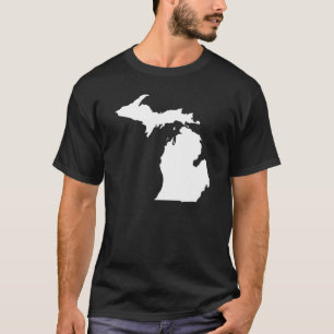 Michigan Staat Kontur T-Shirt