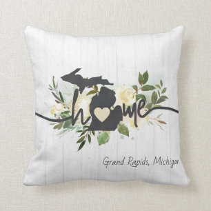 Michigan Staat Personalisiert Ihre Zuhause City Ru Kissen