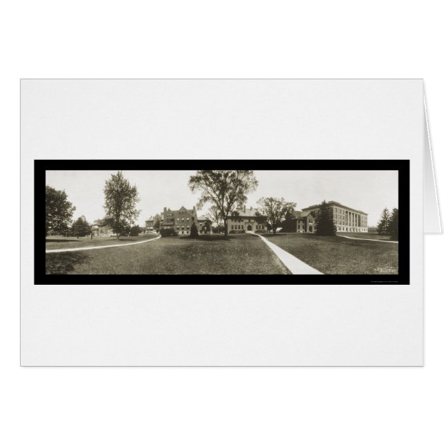 Michigan Staat University Foto 1912 (Vorderseite (Horizontal))