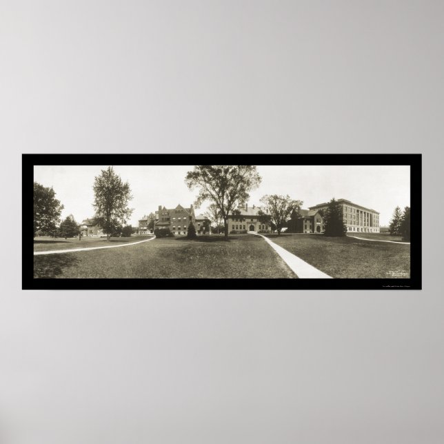 Michigan Staat University Foto 1912 Poster (Vorne)