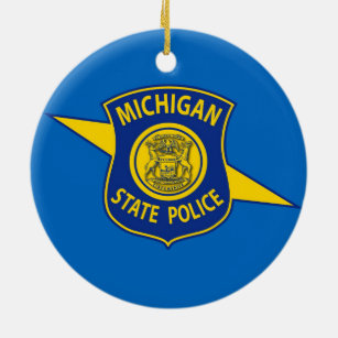 Michigan-Staats-Polizei verziert Keramikornament