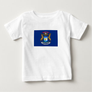 Michigan Staatsflagge Baby T-shirt