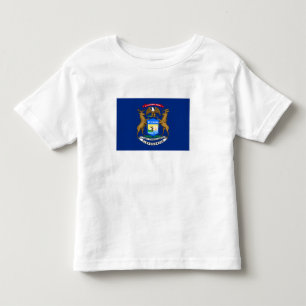 Michigan Staatsflagge Kleinkind T-shirt