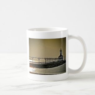 Michigan-Stadt-Indiana-Leuchtturm Kaffeetasse