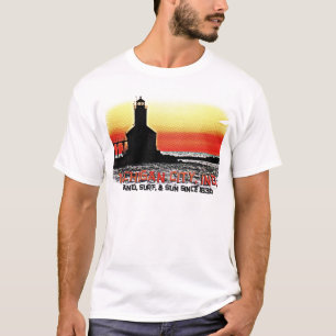 Michigan-Stadt Retro T-Shirt