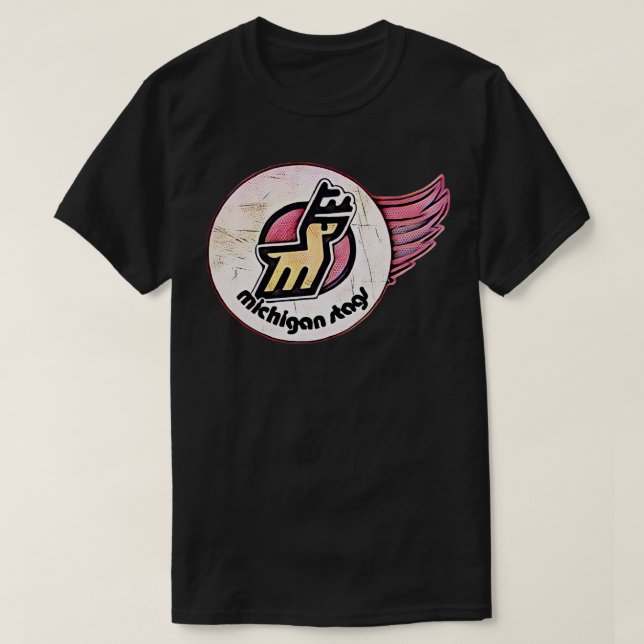 Michigan Stags Hockey T-Shirt (Design vorne)