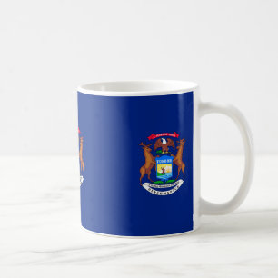 Michigan State Flag Design Tasse