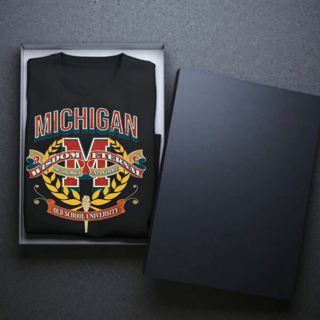 Michigan state old scholl university varsity T-Shirt (Von Creator hochgeladen)