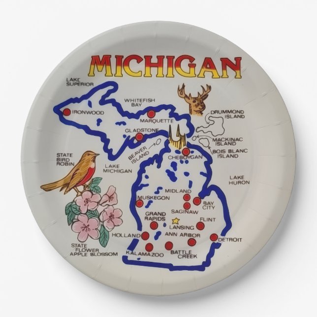 Michigan State Party Teller (Vorderseite)