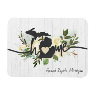 Michigan State Personalisiert Ihre Heimatstadt Rus Magnet