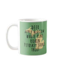 Michigan State Symbols Kaffeetasse