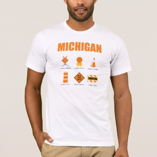 Michigan-Symbole T-Shirt
