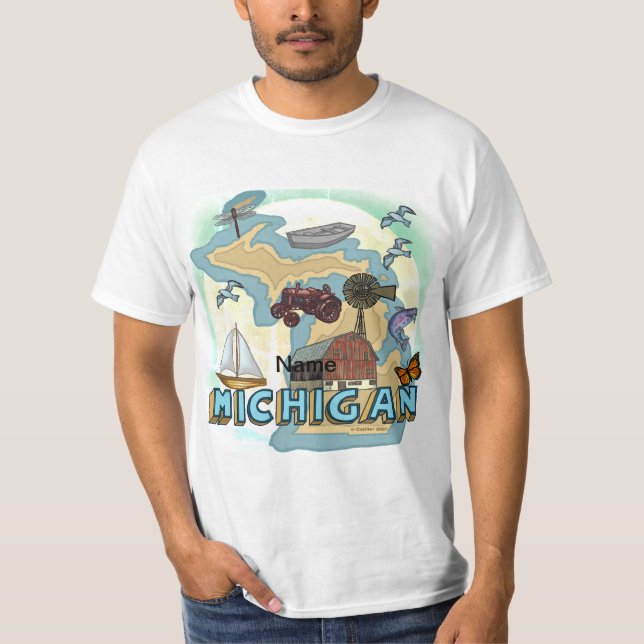 Michigan T - Shirt (Vorderseite)