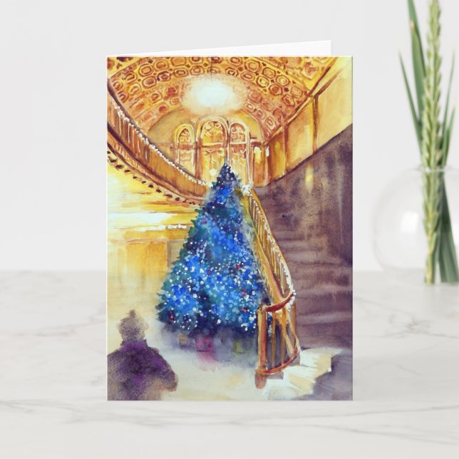 Michigan-Theater Feiertagskarte (Vorderseite)