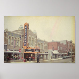 Michigan Theater Poster