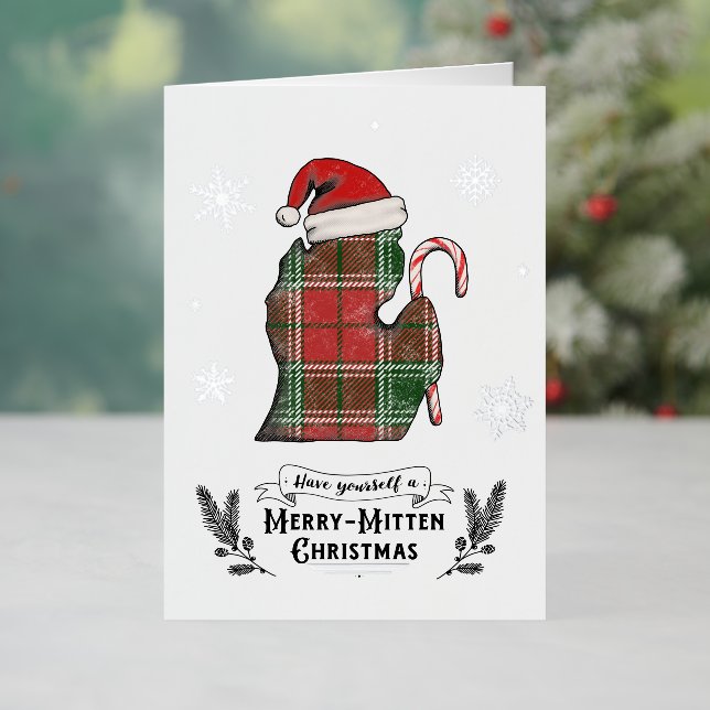 Michigan Themed Weihnachtskarte (Feiertag In Situ)