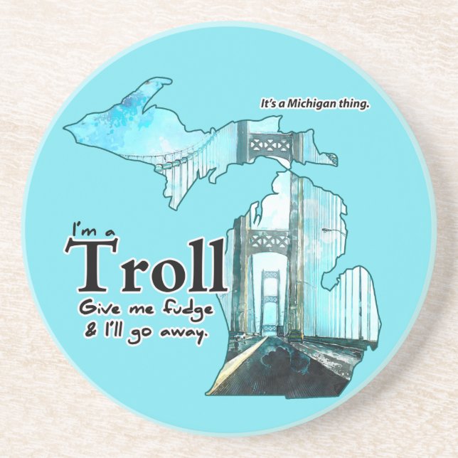 Michigan Troll Untersetzer (Vorne)