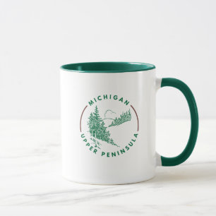 Michigan Upper Peninsula Heimat Kaffee Tasse