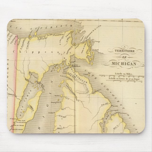 Michigan-USA Mousepad (Vorne)