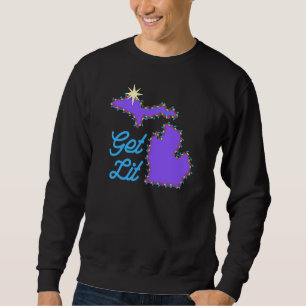 Michigan Weihnachten - Funny Sweatshirt! Sweatshirt