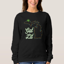 Michigan Weihnachten - lustiges Party Sweatshirt!