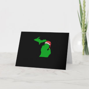 Michigan Weihnachten Niedlichen Weihnachtsgeschenk Karte