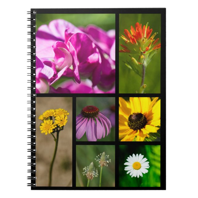 Michigan Wildblumen Montage Notizblock (Vorderseite)