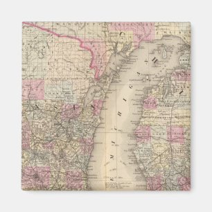 Michigan, Wisconsin Magnet