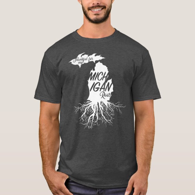 Michigan Wurzeln T-Shirt (Vorderseite)