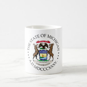 Michigan-Zeichen Kaffeetasse