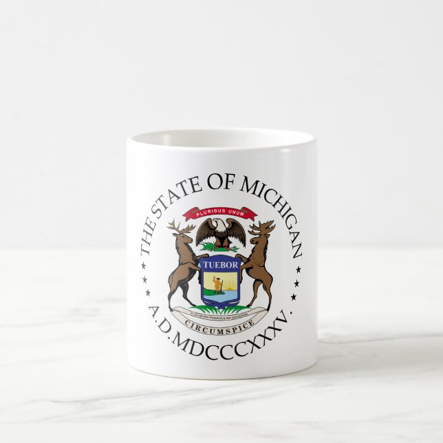 Michigan-Zeichen Kaffeetasse (Mittel)