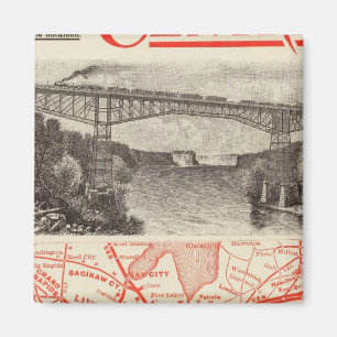 Michigan Zentralbahn Magnet