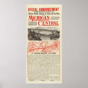 Michigan-Zentraleisenbahn Poster