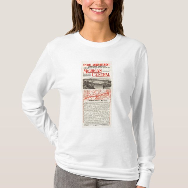 Michigan-Zentraleisenbahn T-Shirt (Vorderseite)