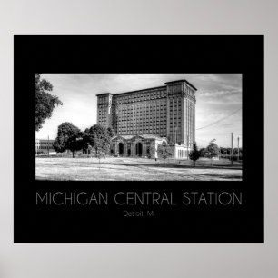 Michigan-Zentralstation Poster