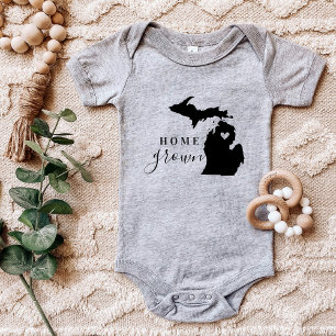 Michigan Zuhause Grown Staat T-Shirt Baby Strampler