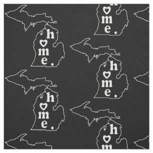 Michigan-Zuhause Stoff