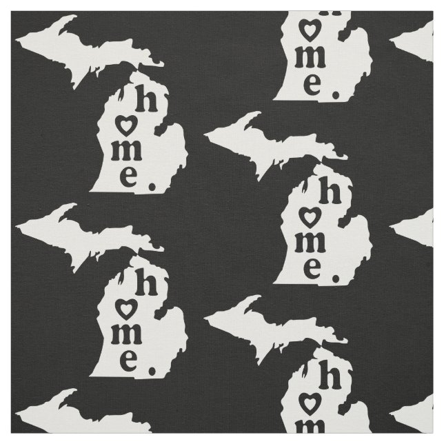 Michigan-Zuhause Stoff (Muster)