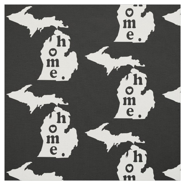 Michigan-Zuhause Stoff (Muster)